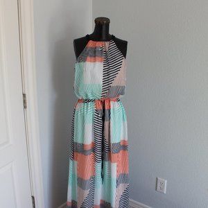 Vince Camuto Multi-Color Summer Maxi Dress